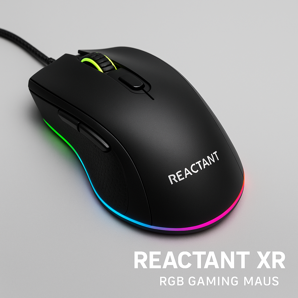 Reactant XR – RGB Gaming Maus